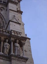 Detail of the cathderal Notre-Dame de Paris