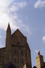 MtSaintMichel20 Façade de la Merveille (Abbaye du Mont Saint Michel)