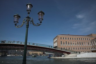 Dernier pont de Venise 2007-2009 - entre Piazzale Roma et La Ferrovia (gare) - fin de travaux hiver