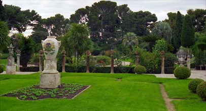 Villa Ephrussi de Rothschild jardins, jardin à la française