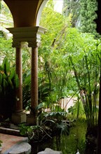 Villa Ephrussi de Rothschild jardins, jardin espagnol