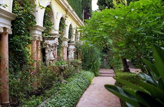 Villa Ephrussi de Rothschild jardins, jardin espagnol