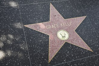 Hollywood Boulevard, Walk of Fame, stars / étoiles : Grace Kelly (1929-1982)