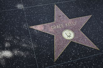 Hollywood Boulevard, Walk of Fame, stars / étoiles : Grace Kelly (1929-1982)