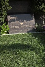 Westwood Cemetery : Walter Matthau 1920-2000