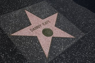 Hollywood Boulevard, Walk of Fame, stars / étoiles : Danny Kaye