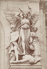 Opéra Garnier, Le Drame Lyrique, groupe sculpté de Jean Perraud