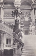 Grand escalier de l'Opéra Garnier à Paris