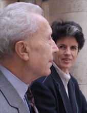 Marc Fumaroli et Valérie-Anne Giscard d'Estaing