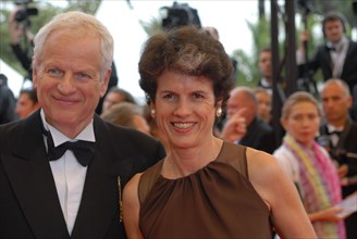Bernard Fixot et Valérie-Anne Giscard d'Estaing - Festival de Cannes, mai 2008