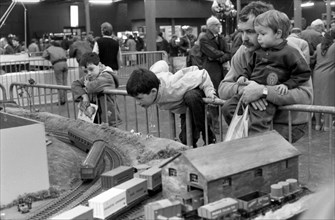 Exposition de modèles réduits à Dublin, 1985