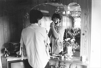 Clown au maquillage