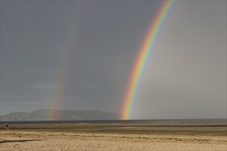 Arc-en-ciel au-dessus de Bull Island
