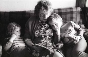 Lecture en famille