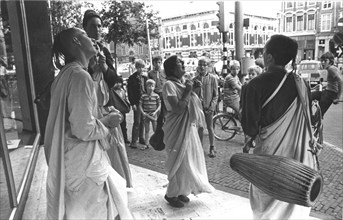 Dévots de Krishna à Haarlem