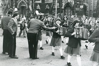 Marche orangiste à Belfast