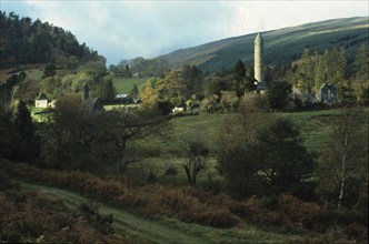 Tour ronde de Glendalough, Irlande
