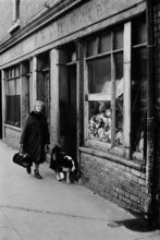 Woman with dog, Dublin