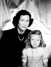 Princess Marie Bonaparte with her daughter Tatiana