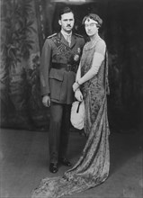 Le Prince Félix de Bourbon-Parme et la Grande duchesse Charlotte de Luxembourg