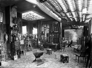 L'atelier Boissonas et Taponier à Paris en 1905