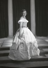 Madame Errazuriz wearing a dress designed by Lelong