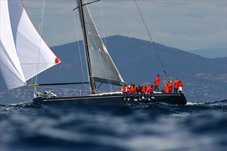 Equipage assis sur le Cuordileone II