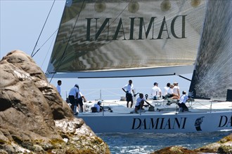 Voilier pendant la Giraglia Rolex Cup 2005