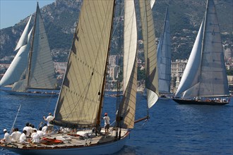 Voiliers lors du la Monaco Classic Week