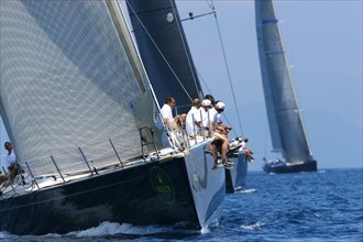 Bateaux lors de la Giraglia Rolex Cup de St Tropez