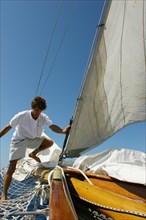 A bord du voilier Milena Ketch