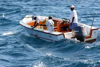 Pêcheurs en Martinique