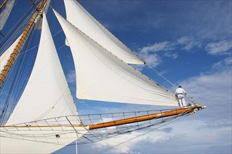 Eleonora lors des Voiles de St Tropez 2005