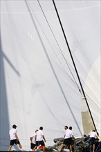 Equipage lors de la Giraglia Rolex Cup 2005