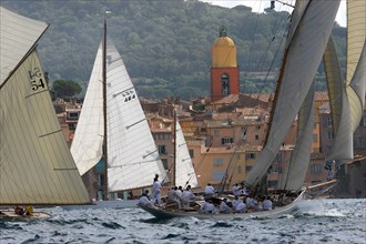 Moonbeam 3, Mariella et Bona Fide lors des Voiles de St Tropez 2005