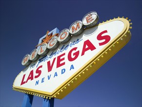 Las Vegas, Nevada welcome sign.