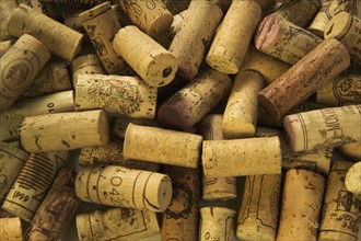 Still life of corks.
