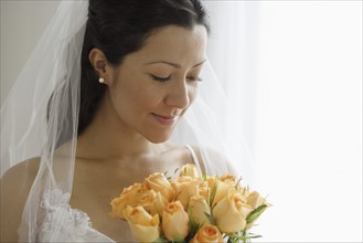 Portrait of a bride.