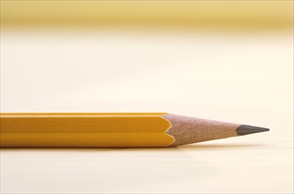 One sharpened pencil.