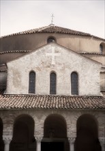 11th century Church of Santa Fosca near Venice Torcello Italy.
