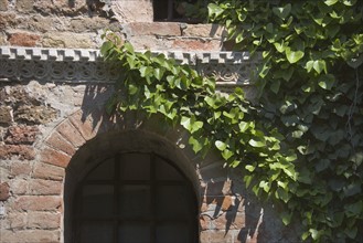 Byzantine arches Church of Santa Fosca Torcello Italy.