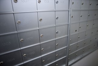 Mailboxes.