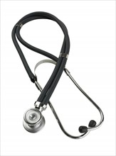 Still life of a stethoscope.