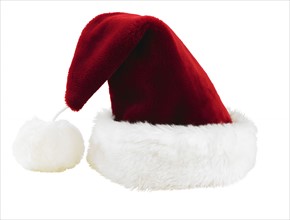 Studio shot of Santa Claus hat.