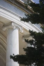 Ionic column Jefferson Memorial Washington DC USA.