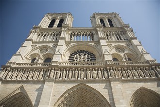 Notre-Dame de Paris
Low angle view of cathedral.