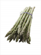 Close up of bunch of asparagus.