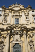 Facade of the Church of Santa Maria Maddalena.