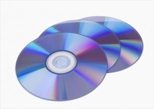Close up of cds.