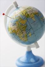 Still life of a globe. Date : 2006